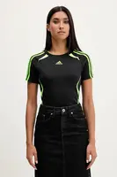 Dětské tričko adidas Originals Teamgeist dámské, černá barva, JZ6709