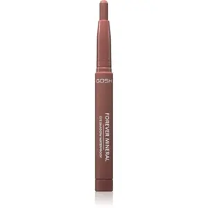 GOSH COPENHAGEN Forever Mineral Matte dlouhotrvající oční stíny v tužce odstín 016 Matt Chocolate 1.4 g