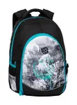 Študentský batoh Bagmaster Digital 20 B Turquoise/gray/black