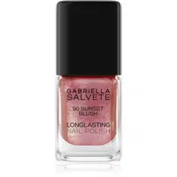 Gabriella Salvete Longlasting Enamel dlouhotrvající lak na nehty s perleťovým leskem odstín 90 Sunset Blush 11 ml