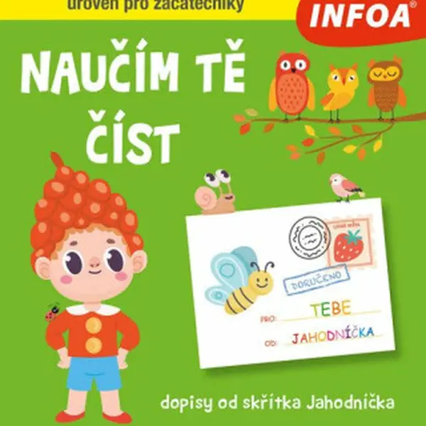 Naučím tě číst - Dopisy od skřítka Jahodníčka