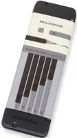 Grafitové tužky Moleskine - kovový box - 5 tvrdostí