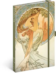 Notes Alfons Mucha - Poezie, linkovaný