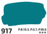 Kvašová barva Rosa 40ml – 917 turquoise