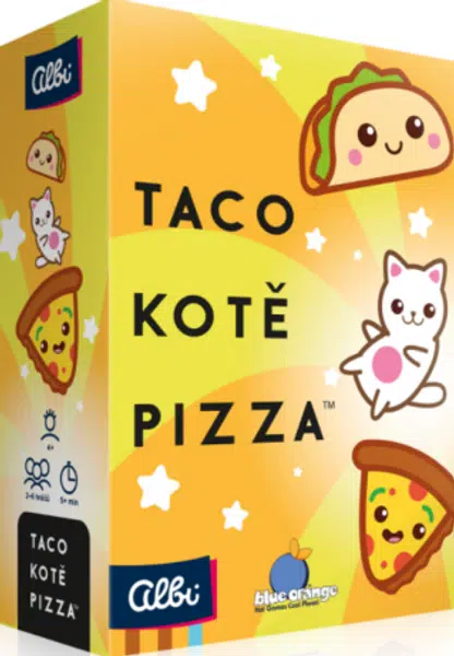 Taco, kotě, pizza