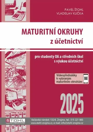 Maturitní okruhy z účetnictví 2025 - Pavel Štohl