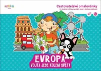 Evropa - Vojta jede do světa - Tereza Kepáková (ilustrátorka)