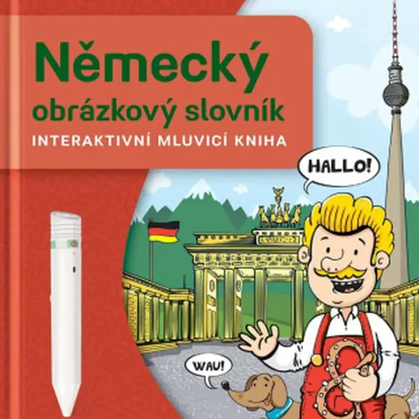 Kniha Německý obrázkový slovník - Kouzelné čtení Albi