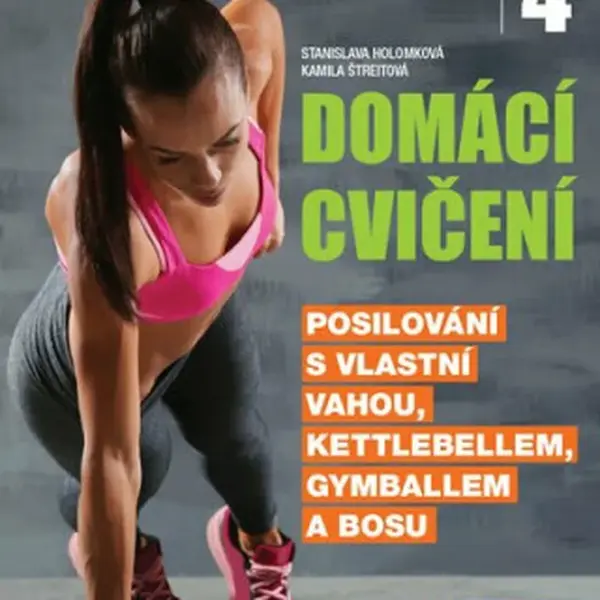 Domácí cvičení 4 - Posilování s vlastní vahou, kettlebellem, gymballem a BOSU - Stanislava Holomková, Kamila Štreitová