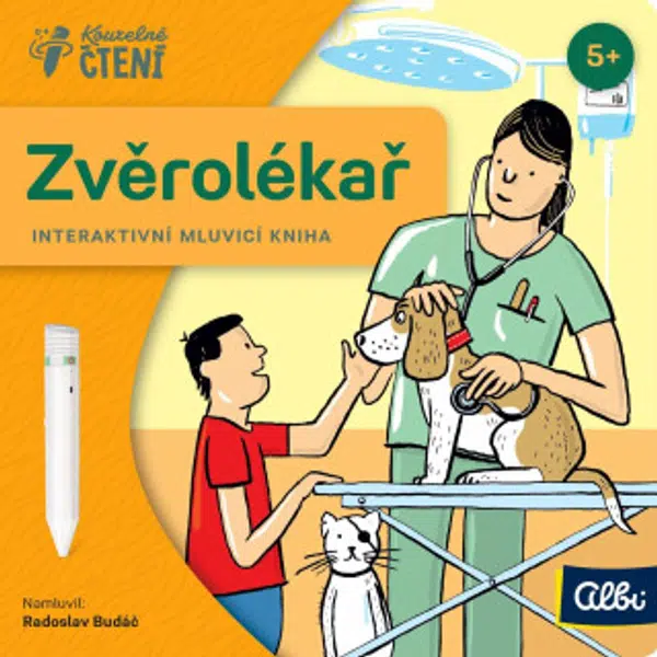 Minikniha povolání – Zvěrolékař - Kouzelné čtení Albi