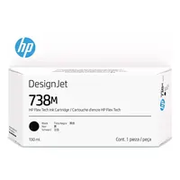 HP 738 A24VLA černá (black) originální cartridge