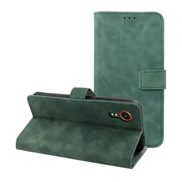 Flipové pouzdro TENDER Book pro Samsung Galaxy XCover7, zelená