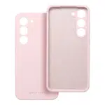 Zadní silikonový kryt ROAR case CLOUD SKIN pro Samsung Galaxy S25 Edge, světle růžová