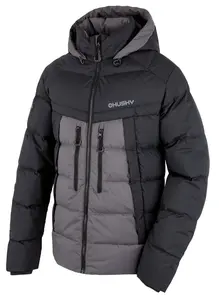 Husky Durra M XXL, black/grey Pánská péřová bunda