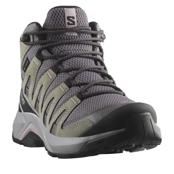 Salomon X-ADVENTURE RECON MID GTX EU 40 ⅔, Excalibur/Gull/Nirvana Dámské turistické boty
