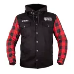 Bunda na chopper W-TEC Black Heart Ruffster černo-červená 4XL
