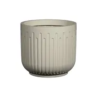 Květináč Arcus, hedvábně bílá, více velkostí - Pottery Pots Velikost: S - ⌀ 40, v. 37 cm