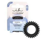 Spirálová gumička do vlasů Invisibobble Power True Black - černá, 3 ks + dárek zdarma