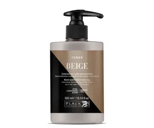Ošetřující toner pro zvýraznění barvy Black Professional Toner Beige - béžový, 300 ml (154024) + dárek zdarma