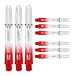 Násadky Target Pro Grip Vision Red Intermediate 3x3ks