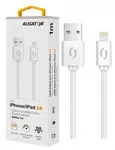 Datový kabel ALIGATOR 2A iPhone lightning 1m, white
