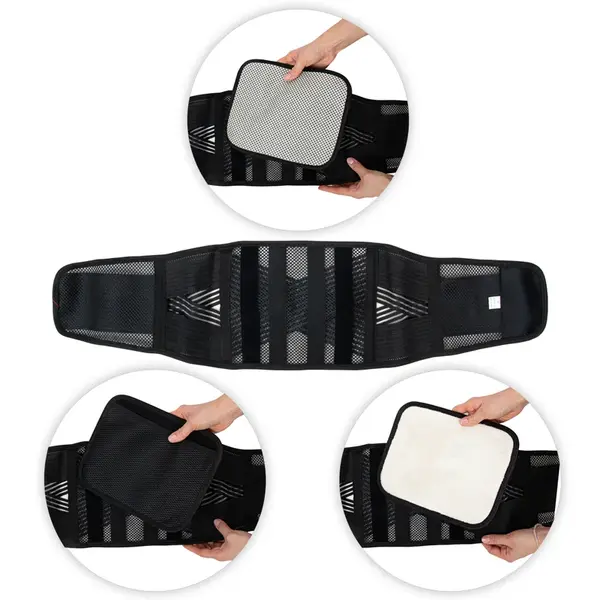 Ledvinový samozahřívací pás inSPORTline Avochi XL