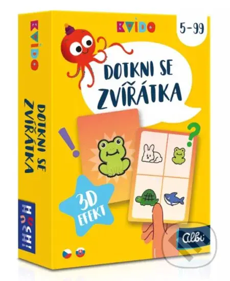 Kvído: Dotkni se zvířátka - hra z kategorie Vzdělávací hry