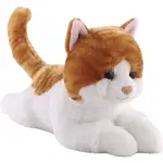 Kočka rezavo-bílá 26 cm