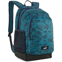 Puma ACADEMY ALL OVER PRINT Batoh, tyrkysová, velikost