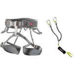 OCÚN VIA FERRATA TWIST SET Ferratový set, černá, velikost