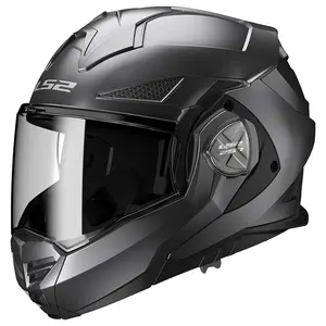Překlopná moto přilba LS2 FF901 Advant X Solid Matt Titanium P/J L (59-60)