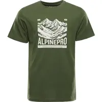 ALPINE PRO NESAD Pánské triko, zelená, velikost