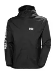 HELLY HANSEN Športová bunda 'ERVIK'  čierna / biela