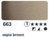 Akvarelová barva Horadam 15ml – 663 sepia brown