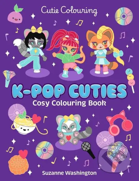 K-pop Cuties Colouring Book - Scholastic - kniha z kategorie Pro děti