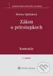 Zákon o priestupkoch (Komentár) - Helena Spišiaková - kniha z kategorie Právo