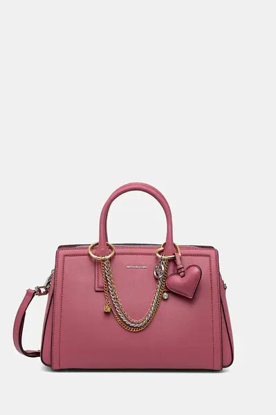 Kožená kabelka MICHAEL Michael Kors