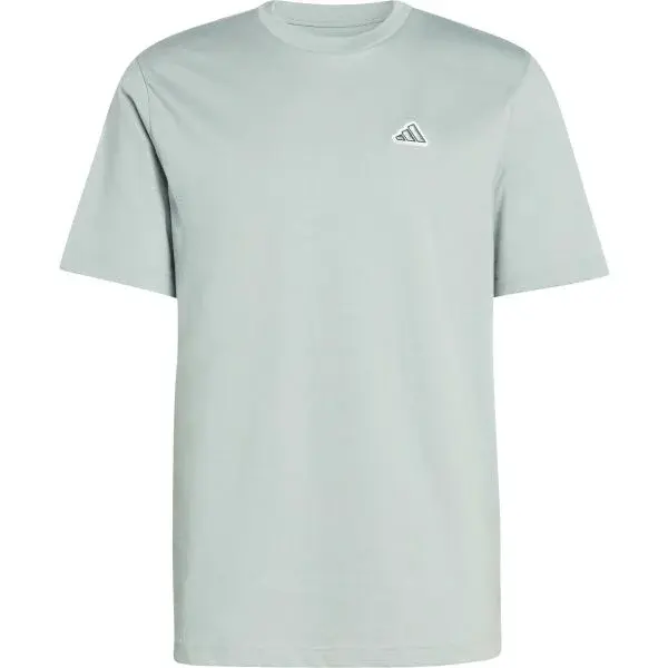 adidas M C ICON TEE Pánské triko, světle zelená, velikost XXL