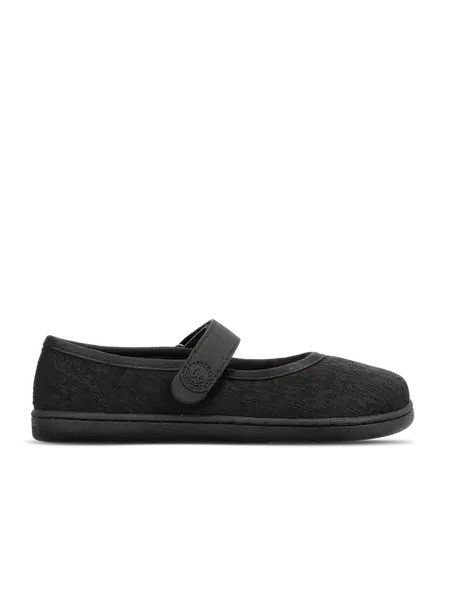 Dětské barefoot baleríny Be Lenka Tinkee Kids - All Black Sparkle