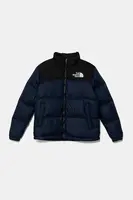 Dětská péřová bunda The North Face TEEN 1996 RETRO NUPTSE JACKET tmavomodrá barva, NF0A8A4C92A1