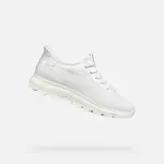 White women's sneakers Geox Spherica Plus - Women's