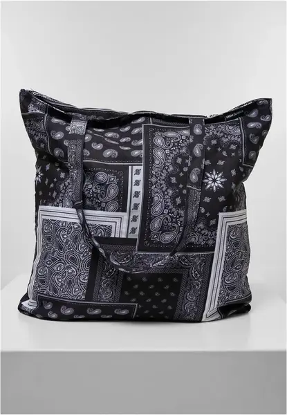 Bandana Patchwork Print Tote Bag