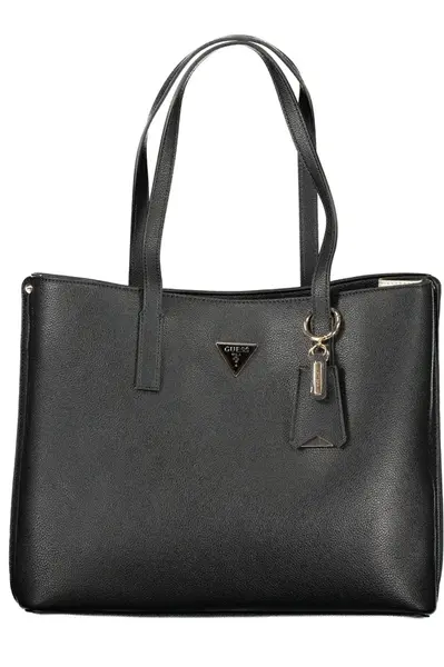 Černá kabelka GUESS JEANS