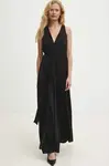 Šaty Answear.LAB černá barva, maxi