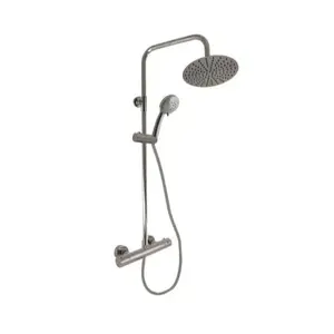 Sprchový systém RAV SLEZÁK kartáčovaná metal grey TRM82.5/5-01.4MGK