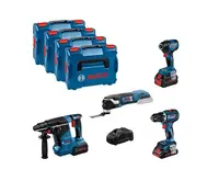 Bosch Náradie - 12-dielna súprava AKU náradia, batérií a nabíjačky 0615990N34