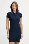 Bavlněné šaty U.S. Polo Assn. POLO DRESS