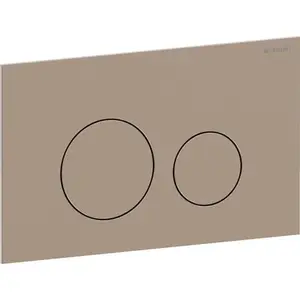 Geberit Sigma40 ovládacie tlačidlo oceľ červené zlato 115.628.QB.1