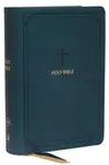 NKJV, End-of-Verse Reference Bible, Compact, Leathersoft, Teal, Red Letter, Comfort Print - Thomas Nelson