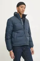 Bunda Hollister Co. pánská, tmavomodrá barva, zimní, KI332-4106